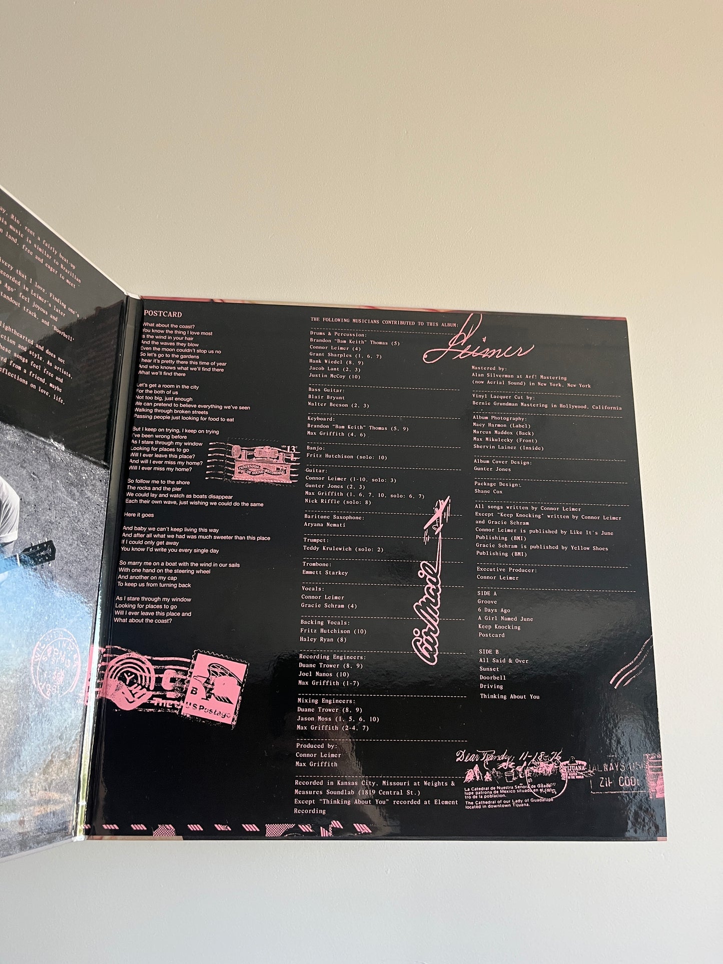Postcard Vinyl LP