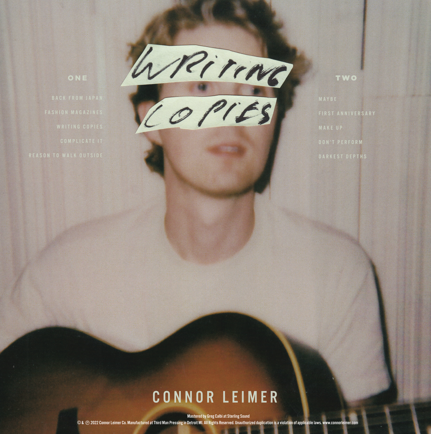 Writing Copies Vinyl LP